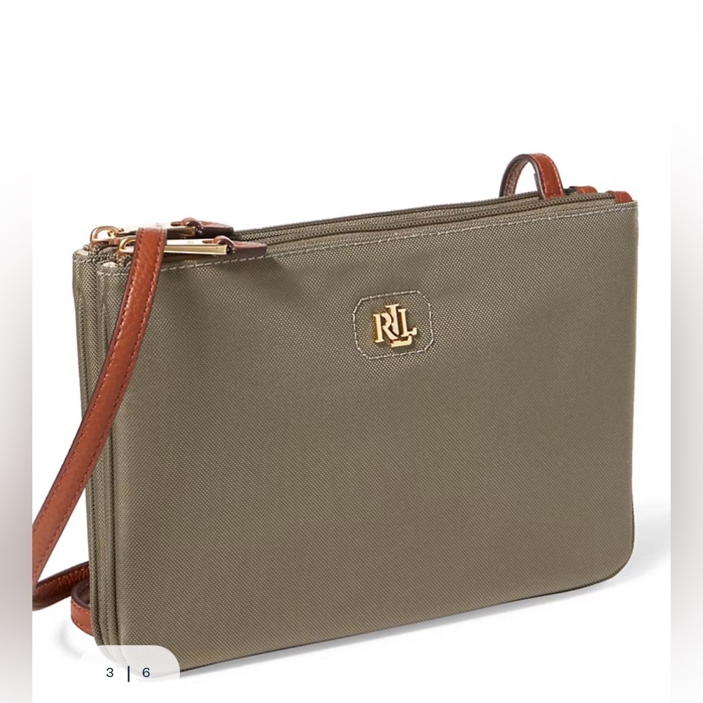 Ralph Lauren Nylon Tara Cross-Body Bag